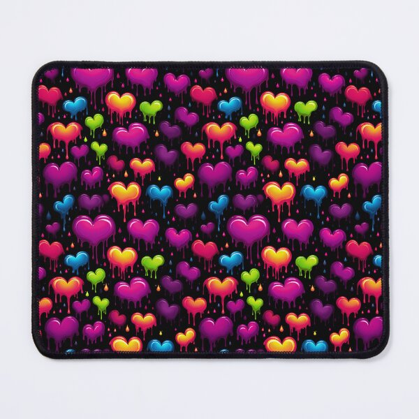 Item preview, Neon Melting Hearts designed and sold by Manafold.