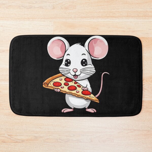 Item preview, Cute mouse with pizza designed and sold by Culmika.