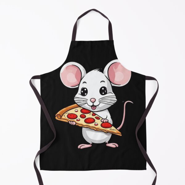 Item preview, Cute mouse with pizza designed and sold by Culmika.