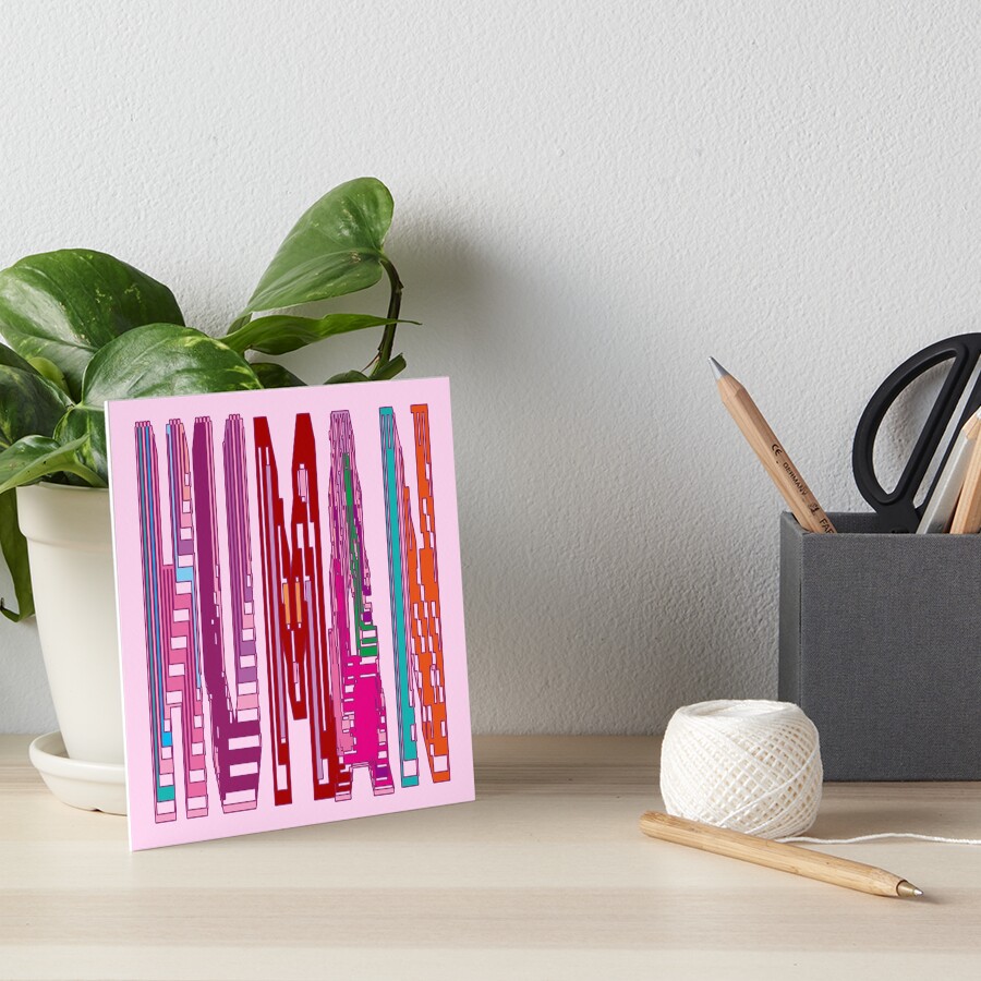 Item preview, Art Board Print designed and sold by EunsooLee.