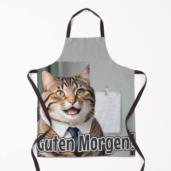 Item preview, KI-generierte Katze 02 "Guten Morgen" designed and sold by Cliff-Qi.