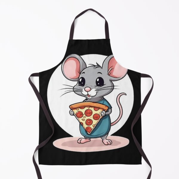 Item preview, Cute mouse with pizza designed and sold by Culmika.