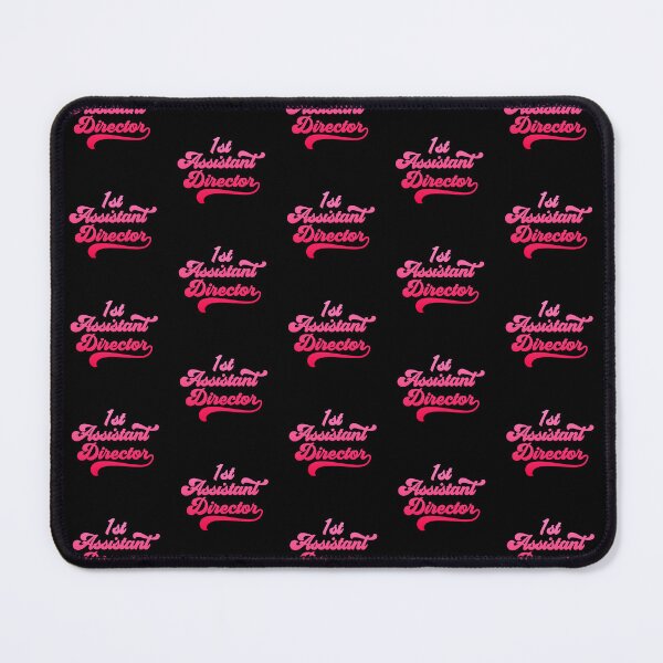 Item preview, Groovy 1st Assistant Director - Hot Pink Gradient designed and sold by NermilioDesigns.