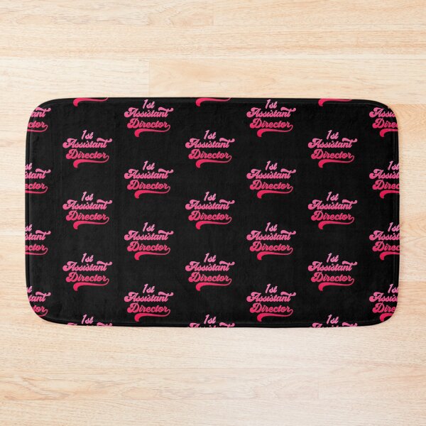 Item preview, Groovy 1st Assistant Director - Hot Pink Gradient designed and sold by NermilioDesigns.