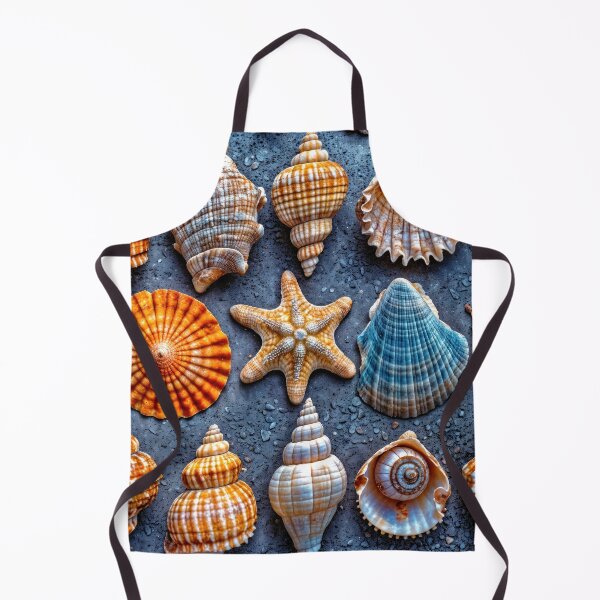 Item preview, Rows of Colorful Seashells - Jigsaw Puzzle designed and sold by jecphotography and art.