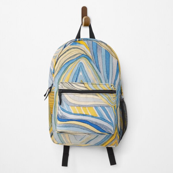 Item preview, Chile Marble Caves Abstract in Watercolor Marble Cathedral designed and sold by Cobalt Blue Watercolors.