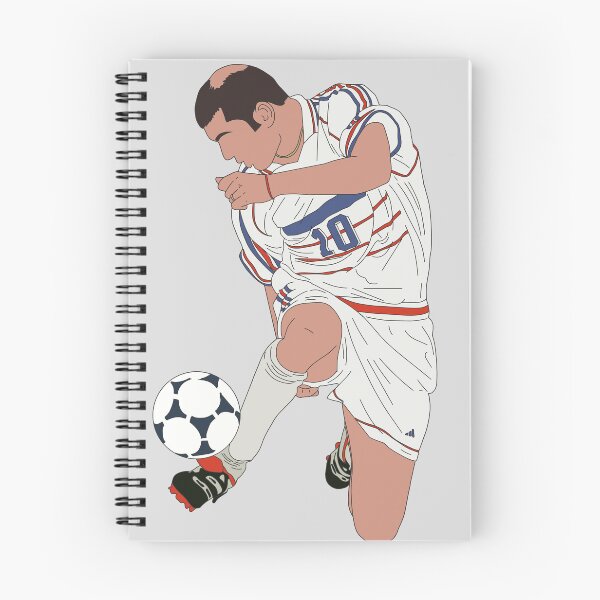 Item preview, Zinedine Zidane Retro Football France designed and sold by Ani.