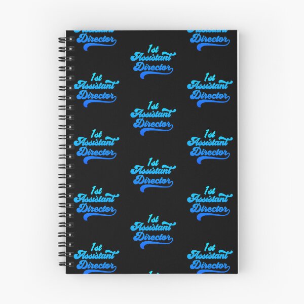 Item preview, Groovy 1st Assistant Director - Ocean Blue Gradient designed and sold by NermilioDesigns.