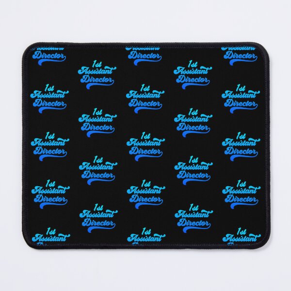 Item preview, Groovy 1st Assistant Director - Ocean Blue Gradient designed and sold by NermilioDesigns.