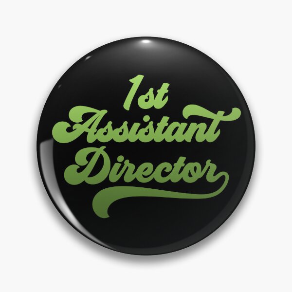 Item preview, Groovy 1st Assistant Director - Lime Green Gradient designed and sold by NermilioDesigns.