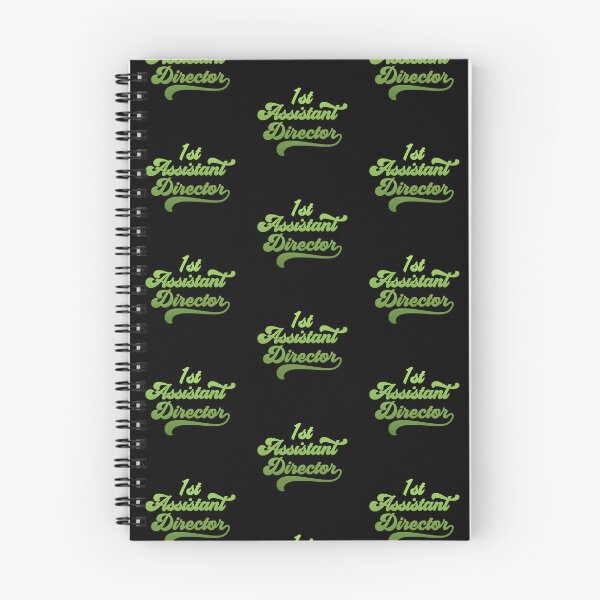 Item preview, Groovy 1st Assistant Director - Lime Green Gradient designed and sold by NermilioDesigns.