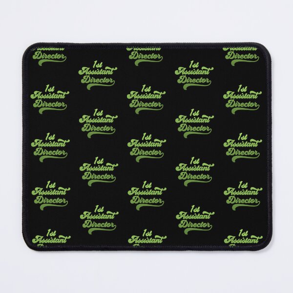 Item preview, Groovy 1st Assistant Director - Lime Green Gradient designed and sold by NermilioDesigns.