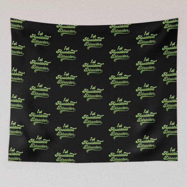 Item preview, Groovy 1st Assistant Director - Lime Green Gradient designed and sold by NermilioDesigns.