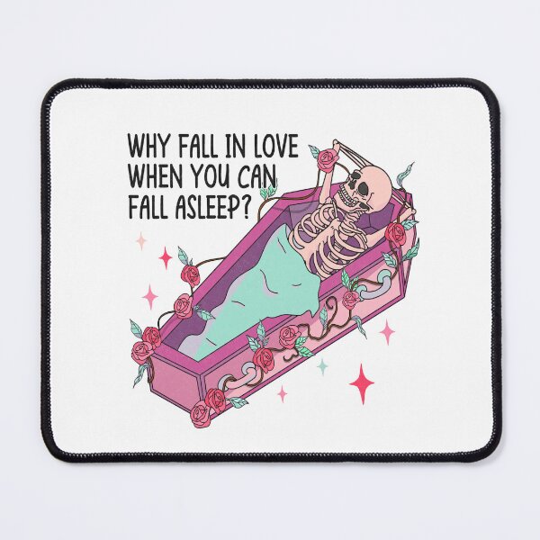 Item preview, Why Fall In Love Funny Skeleton Anti Valentine designed and sold by BetOova.