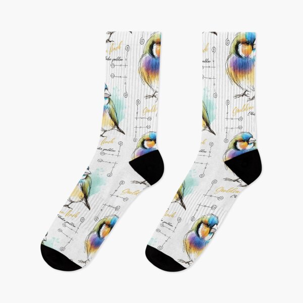 Item preview, Gouldian Finch Trading Card Design designed and sold by Phishfewd.