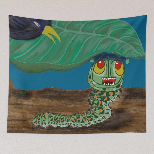 Item preview, Worried Caterpillar designed and sold by Helen Kay.