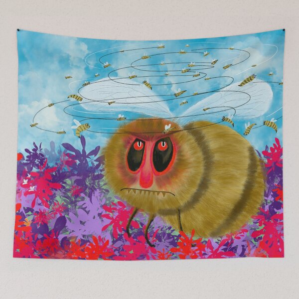 Item preview, Agitated Bee designed and sold by Helen Kay.