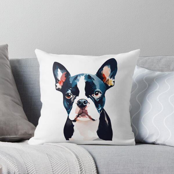 Item preview, Funny Boston terrier cute dog watercolor  designed and sold by Animalpetslover.