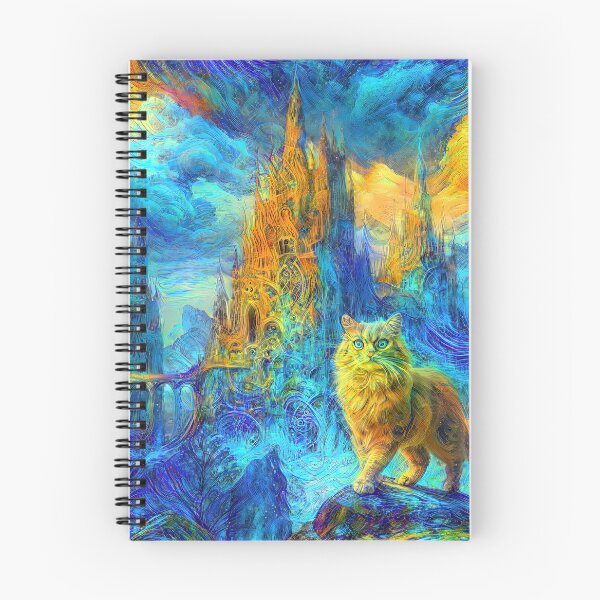 Item preview, Abstract abstraction of castle and cat. DeepDream #4725446476612 designed and sold by blackhalt.