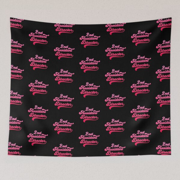 Item preview, Groovy 2nd Assistant Director - Hot Pink Gradient designed and sold by NermilioDesigns.