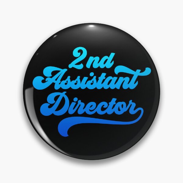 Item preview, Groovy 2nd Assistant Director - Ocean Blue Gradient designed and sold by NermilioDesigns.