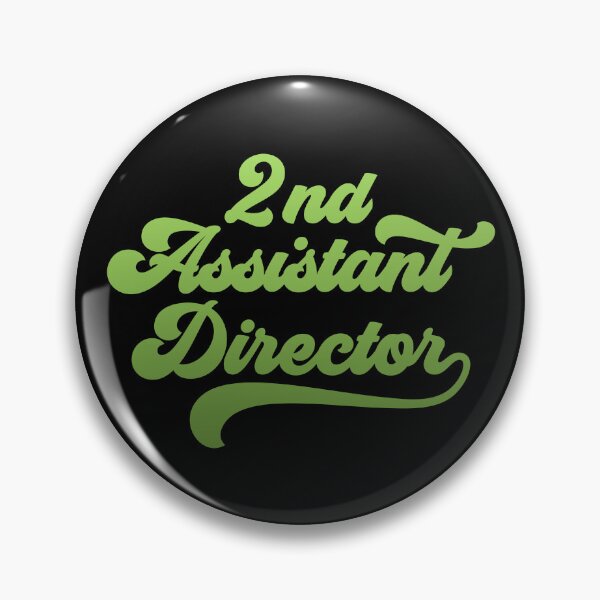 Item preview, Groovy 2nd Assistant Director - Lime Green Gradient designed and sold by NermilioDesigns.