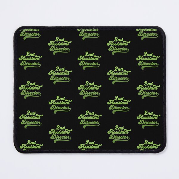 Item preview, Groovy 2nd Assistant Director - Lime Green Gradient designed and sold by NermilioDesigns.