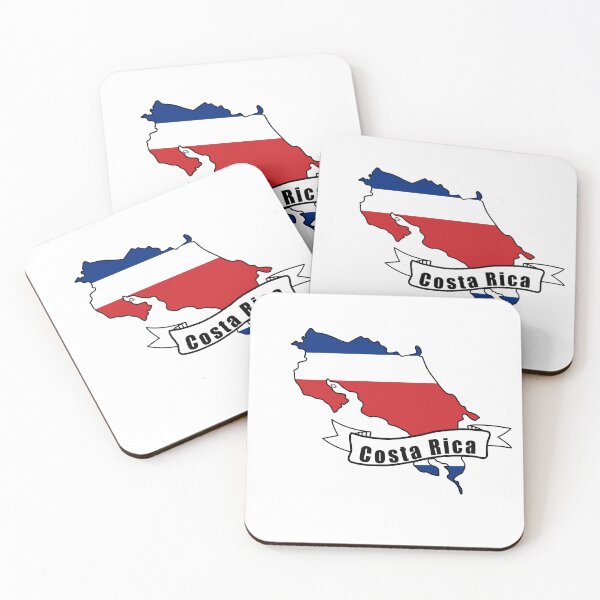 Item preview, Costa Rica Map designed and sold by J.P Graphic Studio.