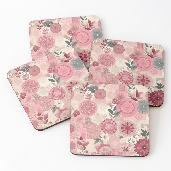 Item preview, Cute Flower and Leaves Pattern designed and sold by Graffiti-Space.