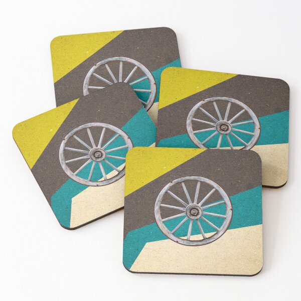 Item preview, Wheel Retro style illustration designed and sold by simplestic.