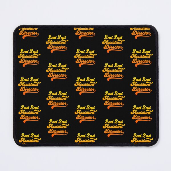 Item preview, Groovy 2nd 2nd Assistant Director - Fire Orange Gradient designed and sold by NermilioDesigns.