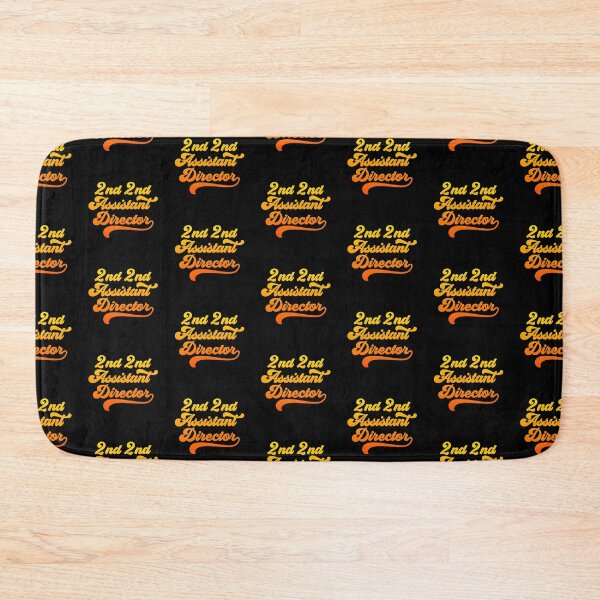 Item preview, Groovy 2nd 2nd Assistant Director - Fire Orange Gradient designed and sold by NermilioDesigns.