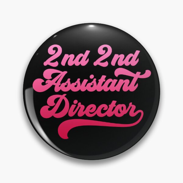 Item preview, Groovy 2nd 2nd Assistant Director - Hot Pink Gradient designed and sold by NermilioDesigns.