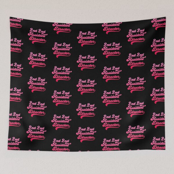 Item preview, Groovy 2nd 2nd Assistant Director - Hot Pink Gradient designed and sold by NermilioDesigns.