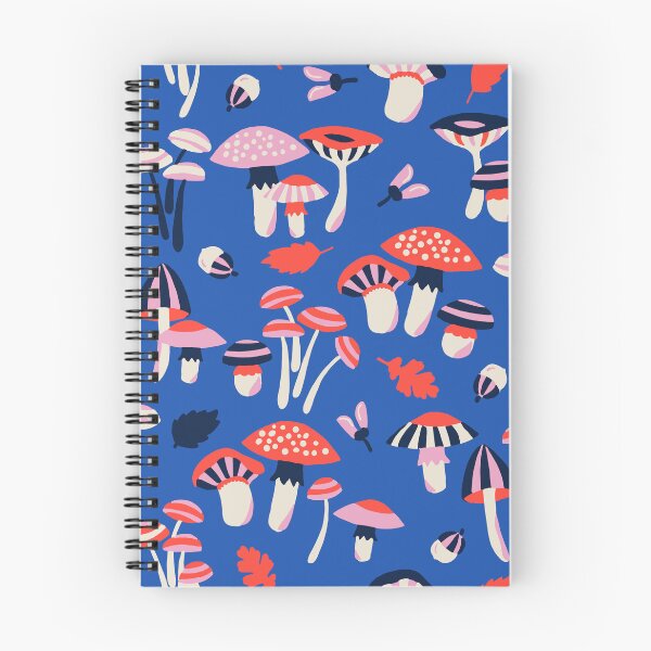 Item preview, MUSHROOM MEDLEY BRIGHT AND FUN PRINT designed and sold by THE PRINTED SQUARE STUDIO.