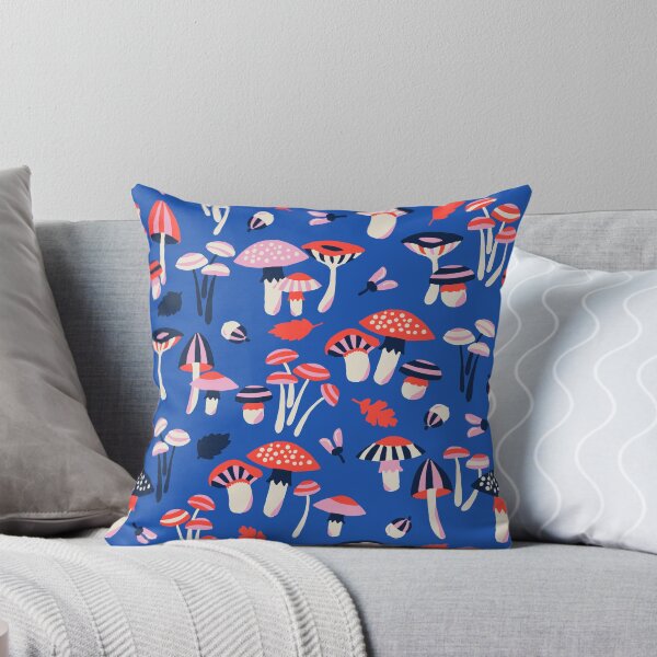 Item preview, MUSHROOM MEDLEY BRIGHT AND FUN PRINT designed and sold by THE PRINTED SQUARE STUDIO.