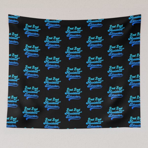 Item preview, Groovy 2nd 2nd Assistant Director - Ocean Blue Gradient designed and sold by NermilioDesigns.