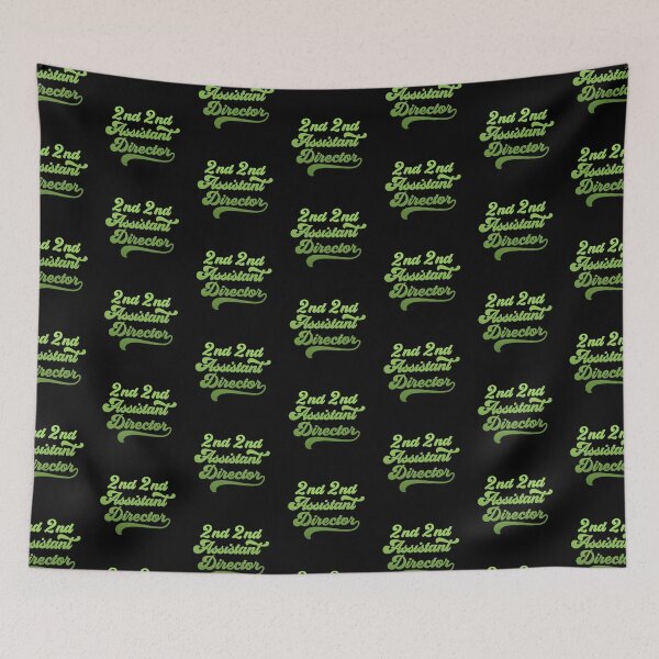 Item preview, Groovy 2nd 2nd Assistant Director - Lime Green Gradient designed and sold by NermilioDesigns.