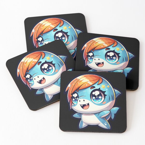 Item preview, Amy Shark - Kawaii Musical Shark Character Design designed and sold by DesignDoodleArt.