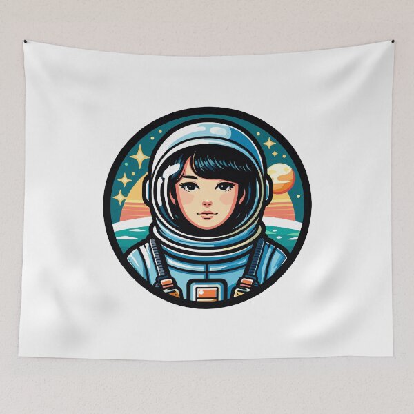 Item preview, Girl Astronaut designed and sold by Astral-Artisan.