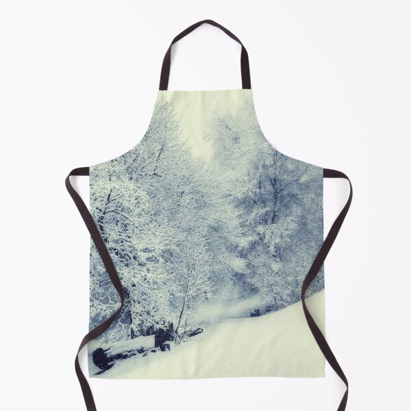 Item preview, Snow World - Forest hike on a winter day designed and sold by Dyrk Wyst Redbubble Shop.