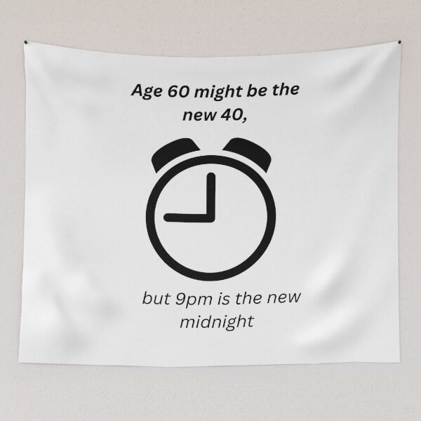 Item preview, age 60 might be the new 40 designed and sold by Zelda50.