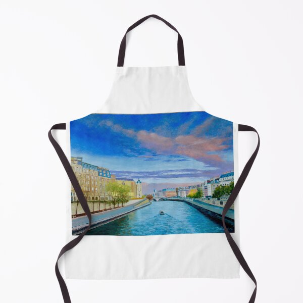 Item preview, River Seine Paris Evening designed and sold by Dai Wynn Fine Art.