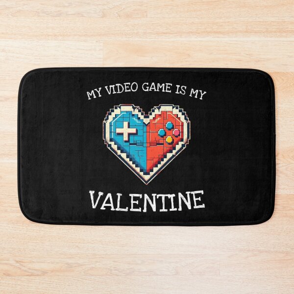 Item preview, My Video Game is My Valentine designed and sold by HeadTurningArt.