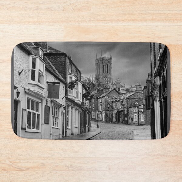 Item preview, Lincoln Cathedral and Cobbled Streets designed and sold by Alisonchambers2.