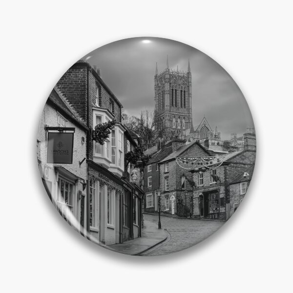 Item preview, Lincoln Cathedral and Cobbled Streets designed and sold by Alisonchambers2.