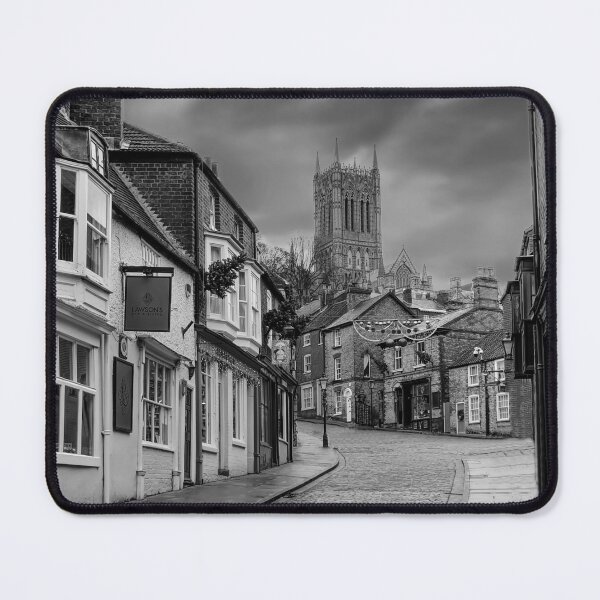 Item preview, Lincoln Cathedral and Cobbled Streets designed and sold by Alisonchambers2.