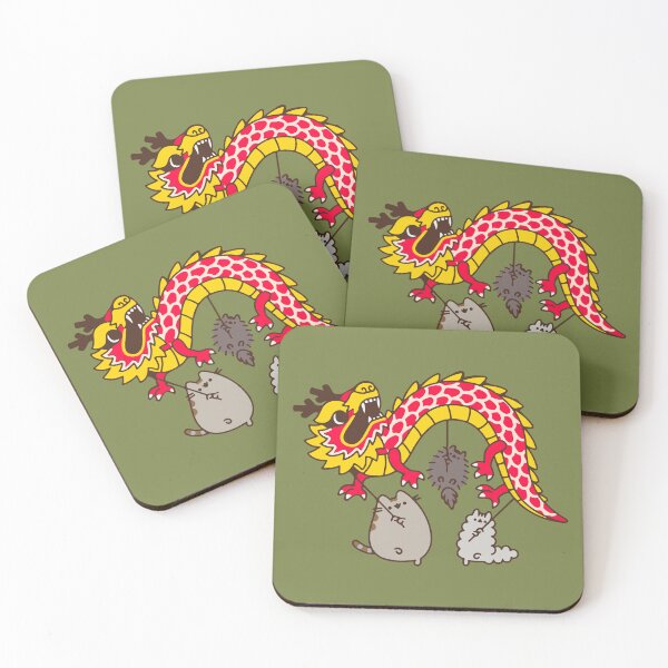 Item preview, Year Of Dragon- Cute Cat Celebrations designed and sold by Priya Sehgal.