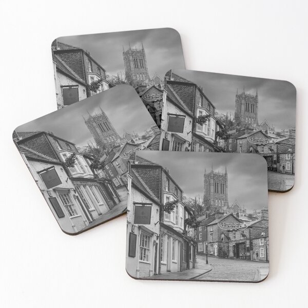 Item preview, Lincoln Cathedral and Cobbled Streets designed and sold by Alisonchambers2.