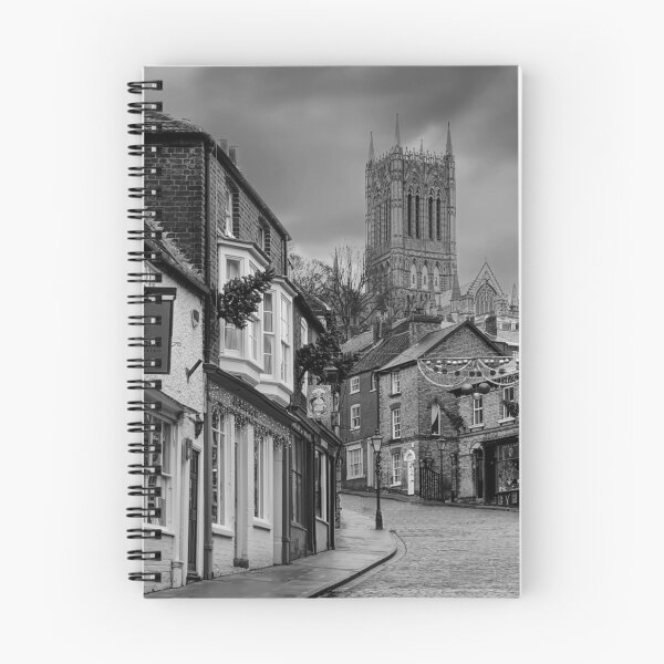 Item preview, Lincoln Cathedral and Cobbled Streets designed and sold by Alisonchambers2.